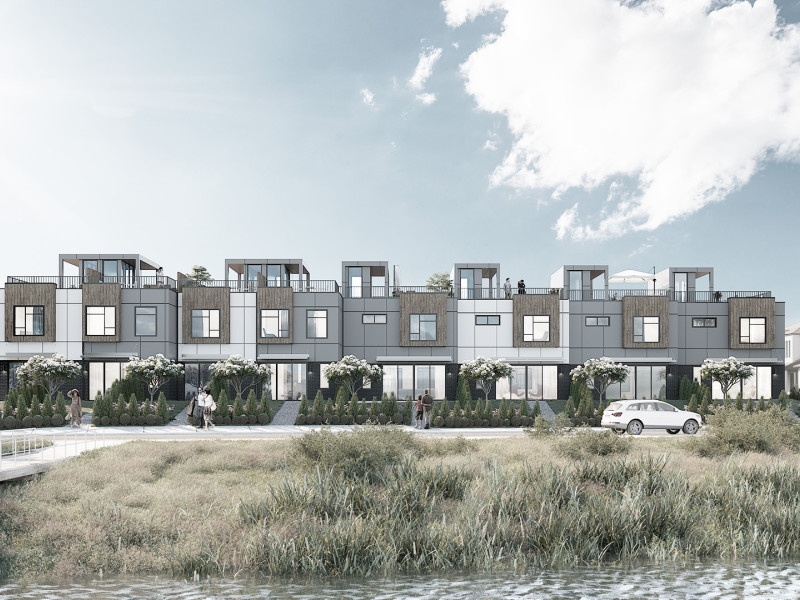 Channel: Queensborough’s 16 Modern Waterfront Townhomes 
