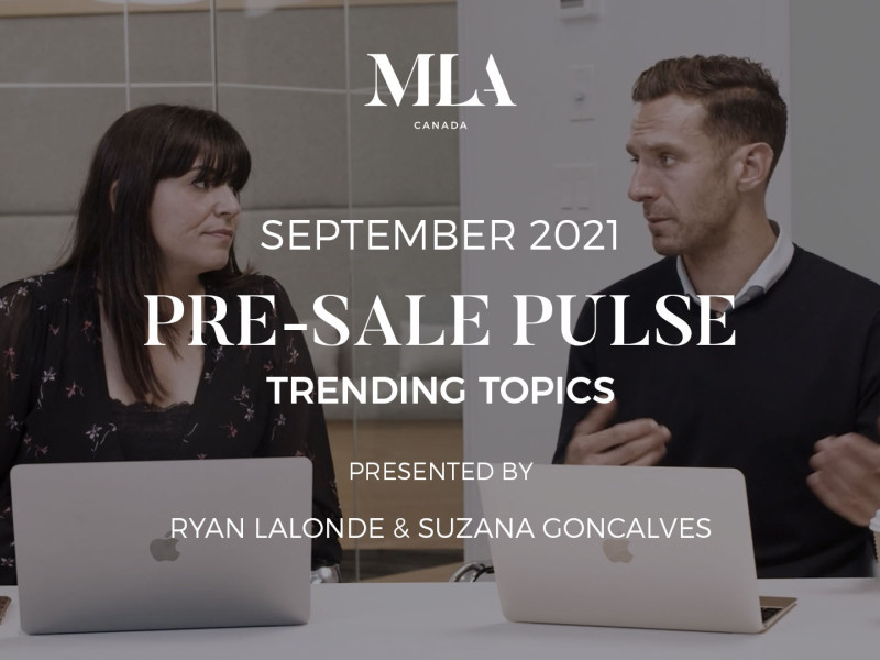 Tending Topics September 2021 Pre-sale Pulse