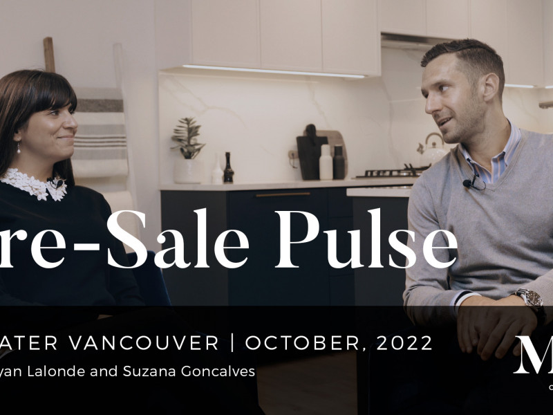 Greater Vancouver Pre-Sale Pulse October