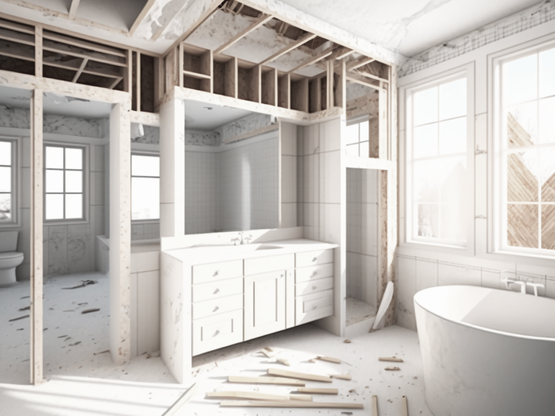 Bathroom Under Construction