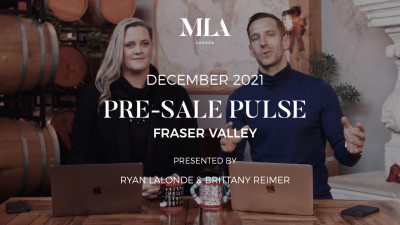 FRASER VALLEY DECEMBER 2021 PRE-SALE PULSE
